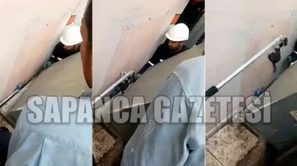 Sedaş ve İtfaiye Zoru Başardı