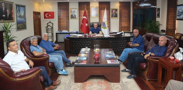 Tamer Yiğit'ten Başkan Yılmazer'e Ziyaret