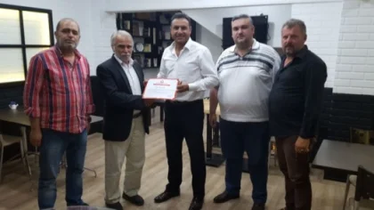 BBP'den Teşekkür Ziyareti