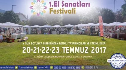 Sapanca El Sanatları Festivali Başlıyor
