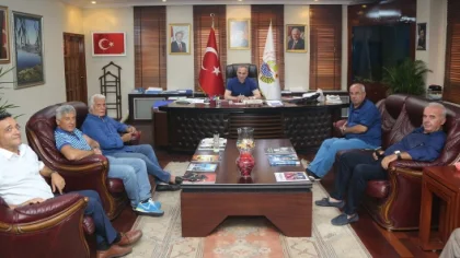 Tamer Yiğit'ten Başkan Yılmazer'e Ziyaret