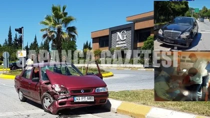 Yine Aynı Yer Yine Kaza: 4 Yaralı