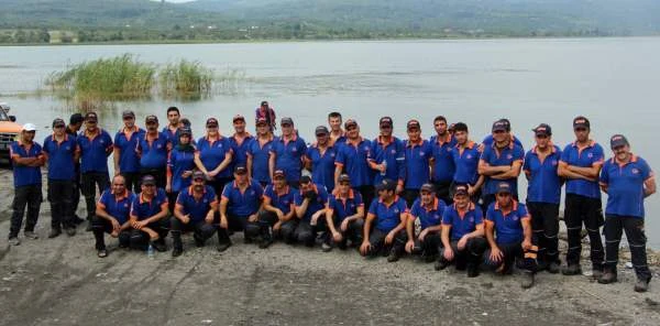 Sapanca Gölü'nde Kurtarma Tatbikatı