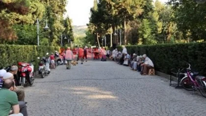 Kemer Mezarlığı'nda Kur'an-I Kerim Okundu