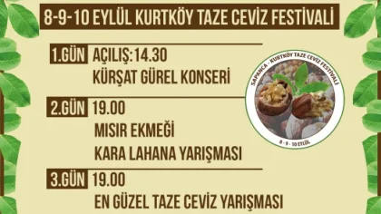 1. Kurtköy Taze Ceviz Festivali