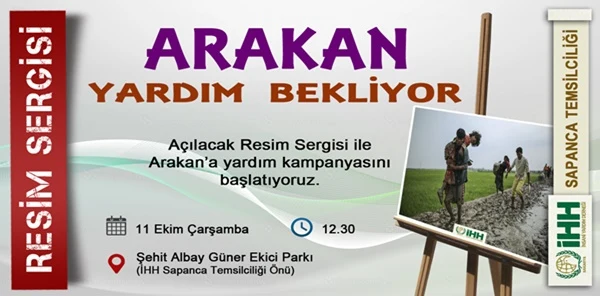 İhh Sapanca Temsilciliğinden Arakan Yardım Bekliyor Kampanyası