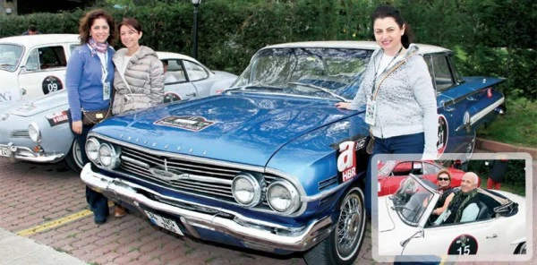 Klasik Otomobiller Ralli için Geliyor