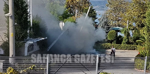 Park Halinde Yanmaya Başladı