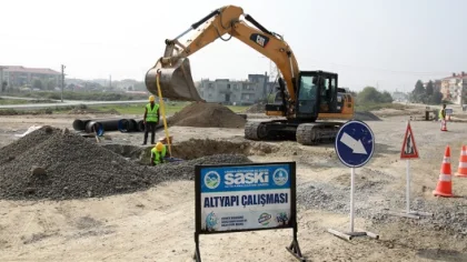 17 Kilometrelik Yeni İçmesuyu İsale Hattı