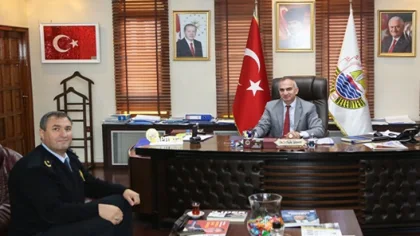 Alan'dan, Başkan Yılmazer'e Ziyaret