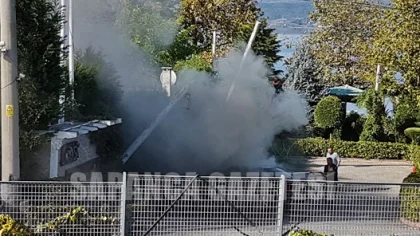 Park Halinde Yanmaya Başladı