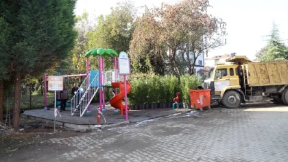 İlçeye Yeni Bir Çocuk Parkı Kazandırılıyor