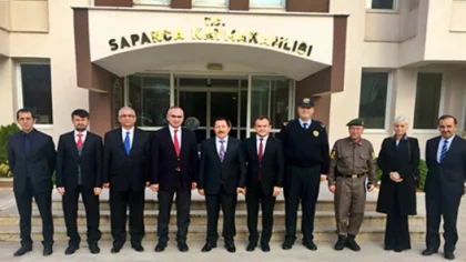 Vali Balkanlıoğlu'dan Kaptan'a Ziyaret