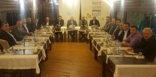 AK Parti'de İlçe Başkanları Toplandı