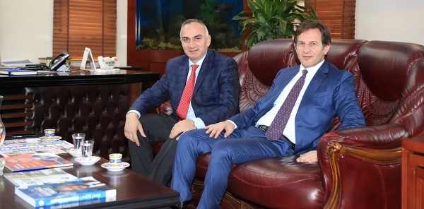 Başkan Atik'ten Yılmazer'e Ziyaret