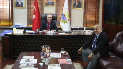 Erenler Kaymakamından Yılmazer'e Ziyaret