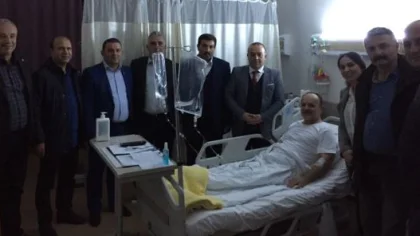 Keskin'e Geçmiş Olsun Ziyareti