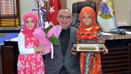 Kurs Öğrencilerinden Yılmazer'e Ziyaret