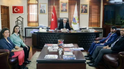 Sağlık Müdüründen Başkan Yılmazer'e Ziyaret