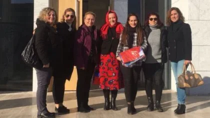 Türk Bayrağı ve Atatürk Portresi Hediye Etkinliği