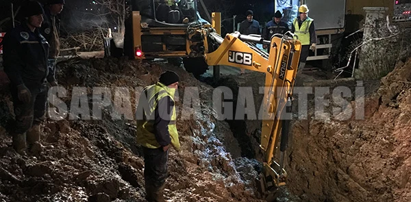 Ana Hat 2 Kez Patladı Sapanca Susuz Kaldı
