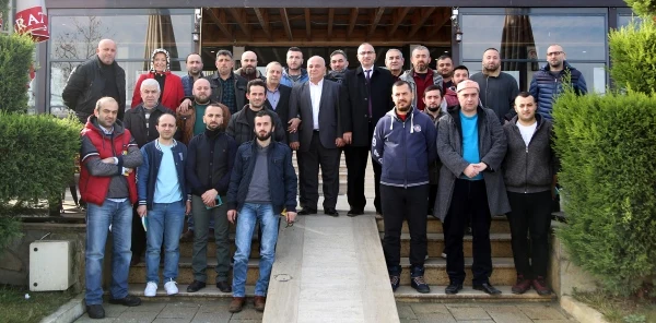 Başkan Yılmazer, Berber Esnafını Ağırladı
