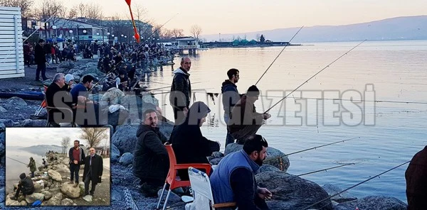 Sapanca Gölü'nde Balık Bereketi