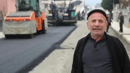 Esenler Caddesi Asfaltlandı