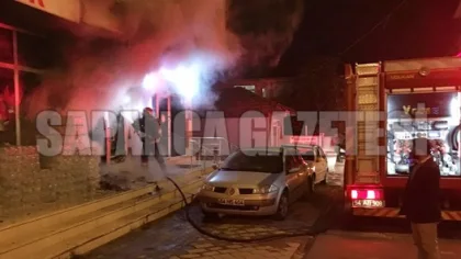 Gece Yarısı Alevlere Teslim Oldu
