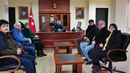 İhh'dan Kaymakam Ada'ya Ziyaret