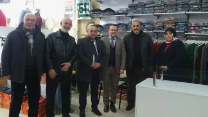 Kaymakam Kaptan'dan Başkan Gümüşel'e Ziyaret
