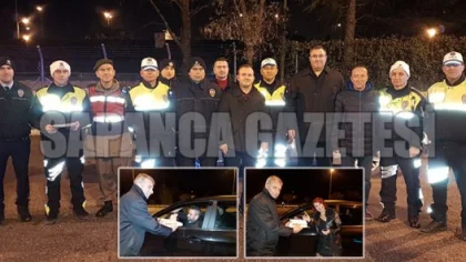 Kaymakam Yeni Yıla Görev Başındaki Polislerle Girdi