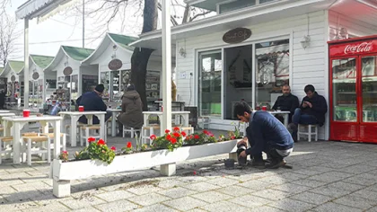 Sanat Sokağı'nda Çiçekler Açtı