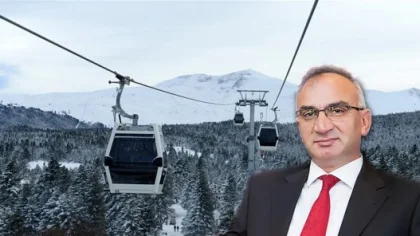 Teleferikte İlk Kazma Mart-Nisan Ayında Vuruluyor