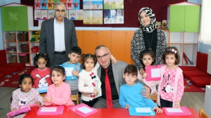Yılmazer'den Minik Öğrencilere Ziyaret
