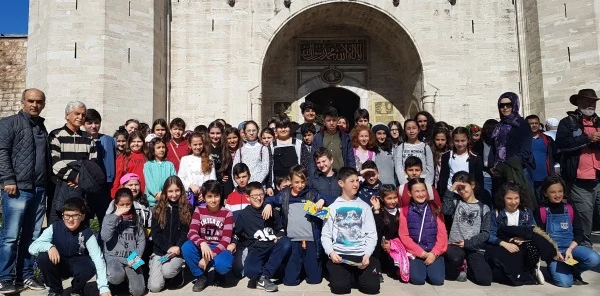 İstanbul'un Tarihi Yerlerini Gezdiler