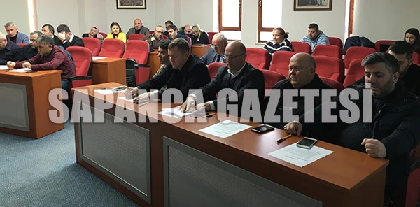 Sapanca Belediye Meclisi Toplandı