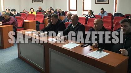 Sapanca Belediye Meclisi Toplandı