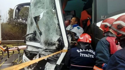 TEM Sapanca Geçişinde Zincirleme Trafik Kazası: 1 Yaralı
