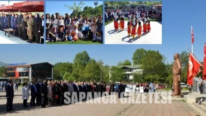 23 Nisan Sapanca'da Coşkuyla Kutlandı