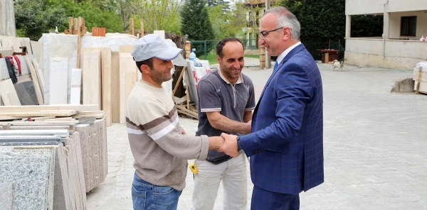 Yılmazer Esnaf Ziyaretlerine Devam Ediyor