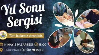 Kültür Müdürlüğü Sergisi Pazartesi