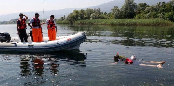 Gölde Gerçeğini Aratmayan Tatbikat