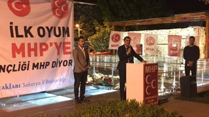 "İlk Oyum MHP'ye, Türk Gençliği MHP Diyor"