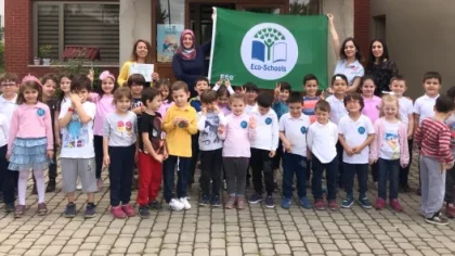 Sapanca'nın İlk Yeşil Bayrağı'nı Aldılar
