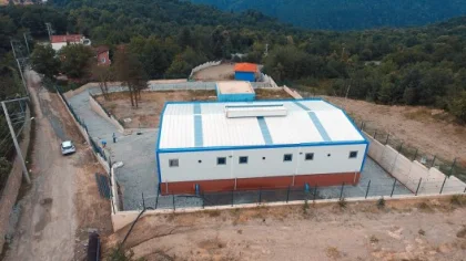 Memnuniye İçmesuyu Arıtma Tesisi Devrede