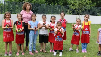 Minik Öğrencilerin İlk Çalışması Doğayla Buluştu