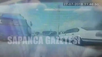 Otobüs Kamerasından O Kazanın Görüntüleri