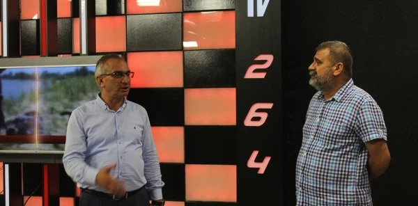 Başkan Yılmazer'den Tv264'e Ziyaret