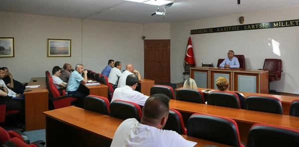 Daire Müdürleri Toplandı